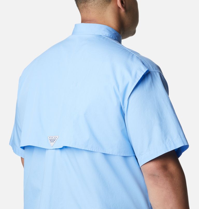 Men’s PFG Bonehead Short Sleeve Shirt - Big, Color: White Cap, image 5