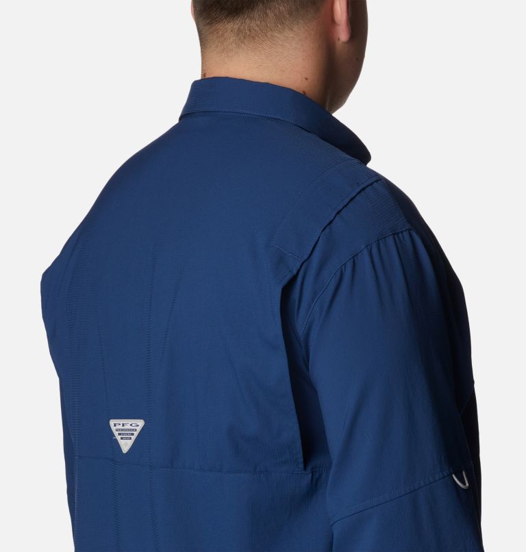 Men’s PFG Tamiami II Long Sleeve Shirt - Big, Color: Carbon, image 5