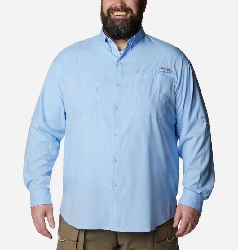 Men’s PFG Tamiami II Long Sleeve Shirt - Big, Color: Sail, image 1