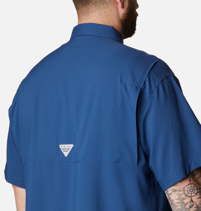 Men’s PFG Tamiami II Short Sleeve Shirt - Big, Color: Carbon, image 5