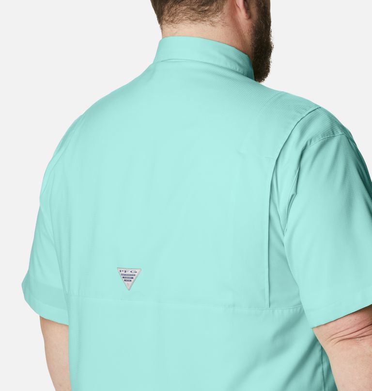 Men’s PFG Tamiami II Short Sleeve Shirt - Big, Color: Gulf Stream, image 5