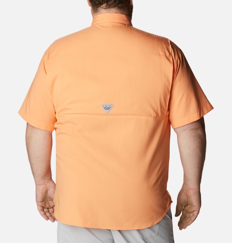 Men’s PFG Tamiami II Short Sleeve Shirt - Big, Color: Bright Nectar, image 2