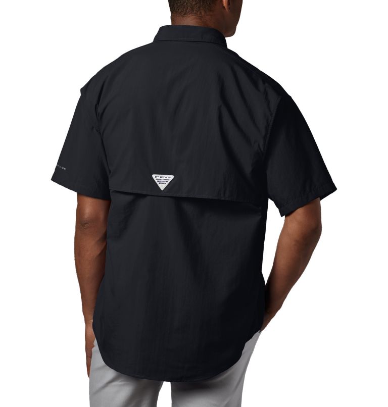 Men’s PFG Bahama II Short Sleeve Shirt - Tall, Color: Black, image 2