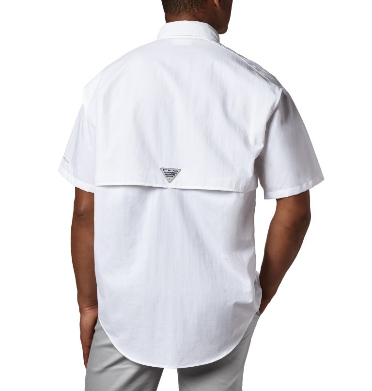 Men's Bahama II Short Sleeve Shirt—Tall, Color: White, image 2