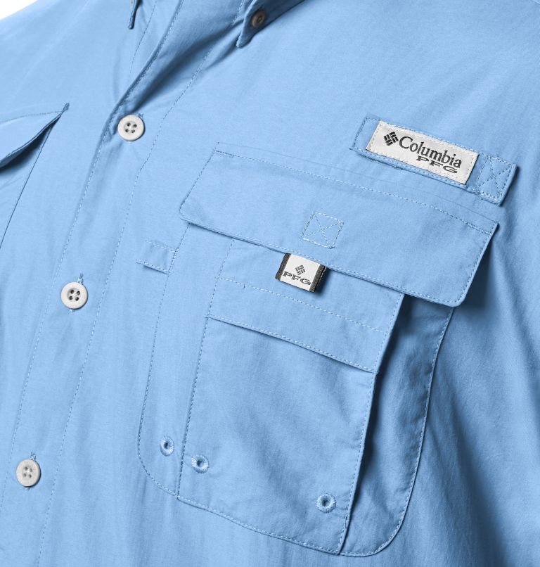 Men’s PFG Bahama II Short Sleeve Shirt - Tall, Color: Sail, image 3