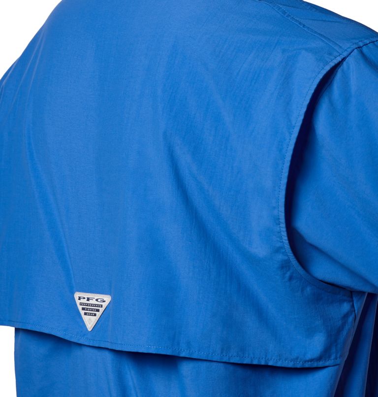 Bahama II S/S Shirt | 487 | 4XT, Color: Vivid Blue, image 5
