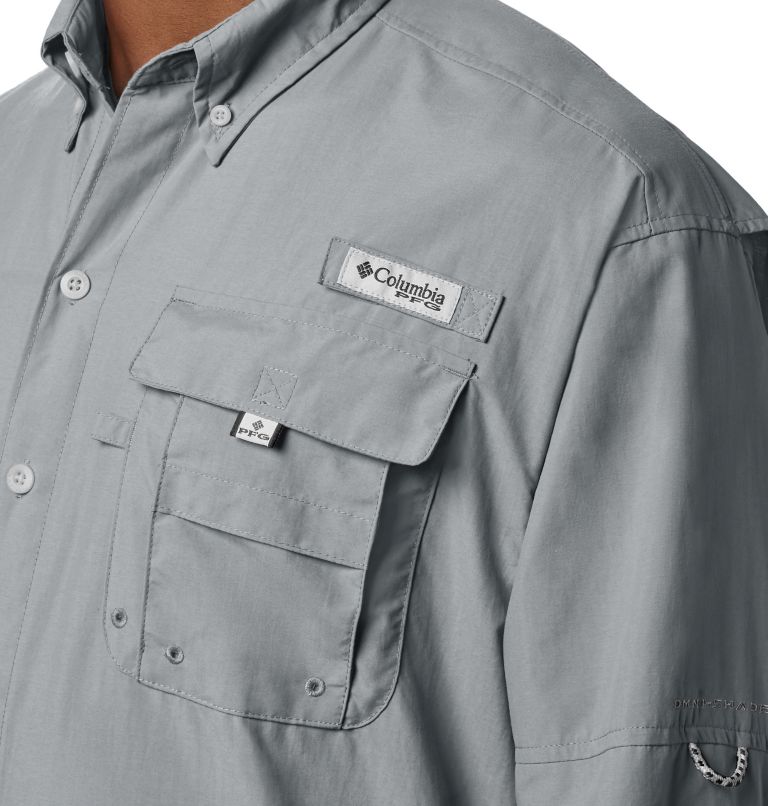Thumbnail: Men’s Bahama II Long Sleeve Shirt-Tall, Color: Cool Grey, image 4