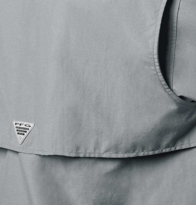 Thumbnail: Men’s Bahama II Long Sleeve Shirt-Tall, Color: Cool Grey, image 5
