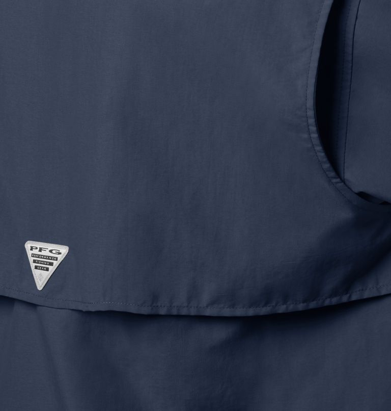 Thumbnail: Bahama II L/S Shirt | 464 | XLT, Color: Collegiate Navy, image 5