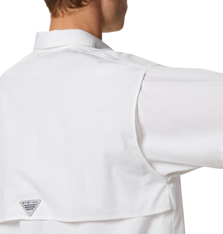 Men’s PFG Bonehead Long Sleeve Shirt - Tall, Color: White, image 3