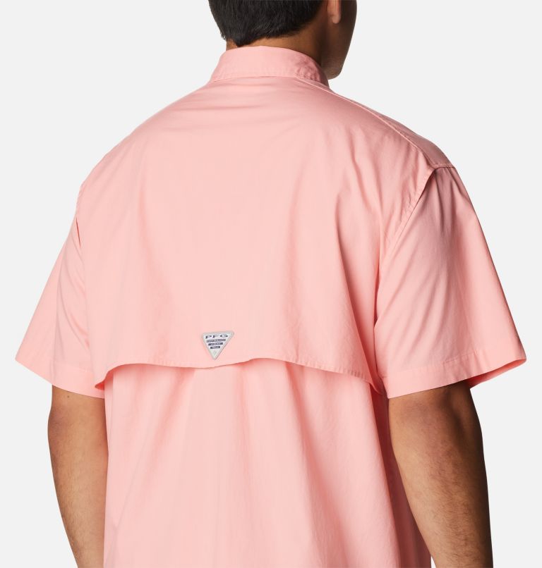 Men’s PFG Bonehead Short Sleeve Shirt - Tall, Color: Sorbet, image 5