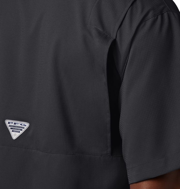 Men’s PFG Tamiami II Short Sleeve Shirt - Tall, Color: Black, image 5