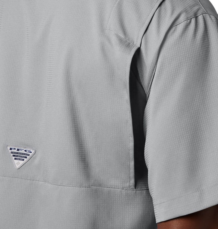 Men’s PFG Tamiami II Short Sleeve Shirt - Tall, Color: Cool Grey, image 5