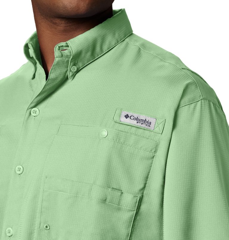 Thumbnail: Men’s PFG Tamiami II Short Sleeve Shirt - Tall, Color: Key West, image 3