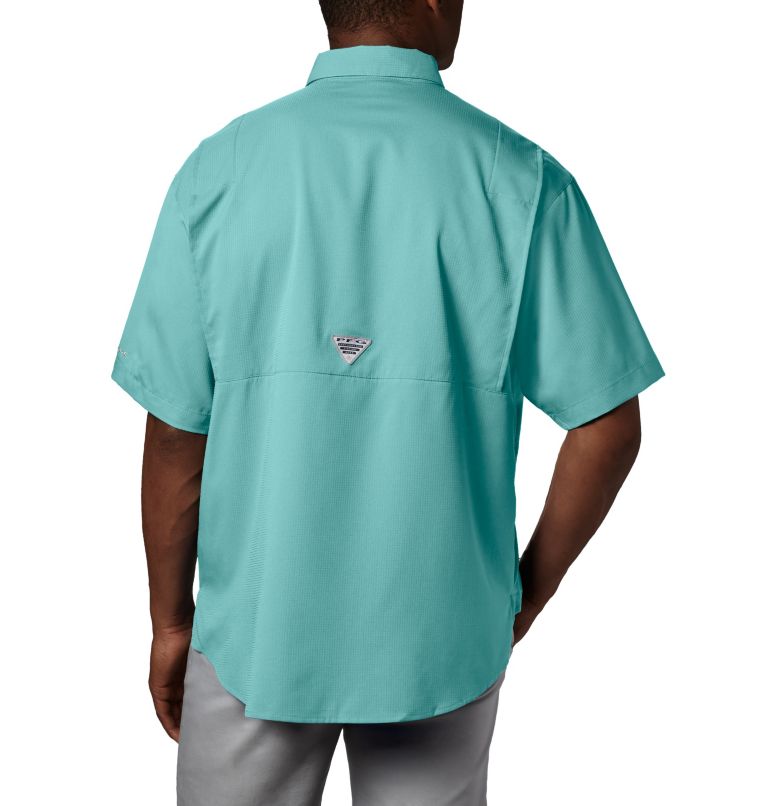 Thumbnail: Men’s PFG Tamiami II Short Sleeve Shirt - Tall, Color: Gulf Stream, image 2