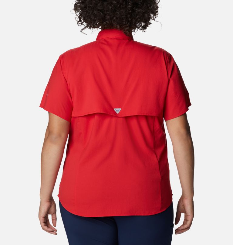 Women’s PFG Tamiami II Short Sleeve Shirt - Plus Size, Color: Red Spark, image 2