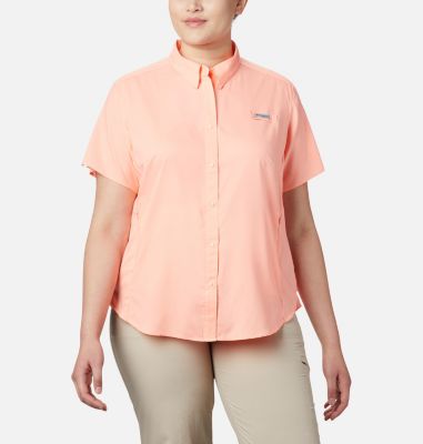 columbia women's tamiami ii long sleeve shirt plus size