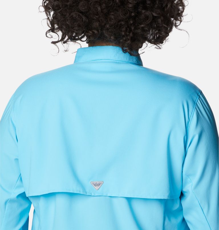 Thumbnail: Women’s PFG Tamiami II Long Sleeve Shirt - Plus Size, Color: Atoll, image 5