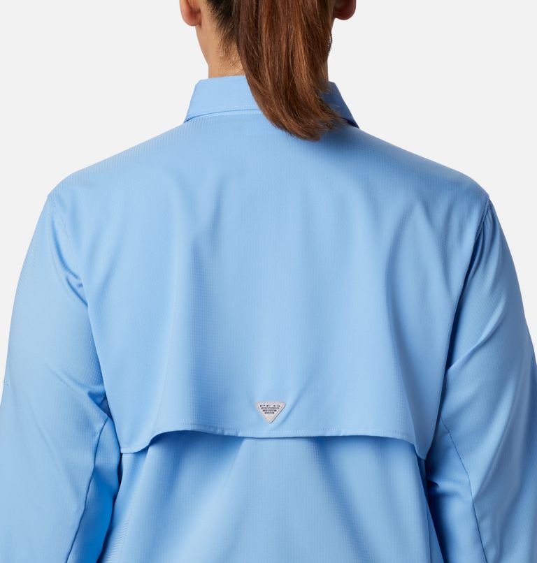 Women’s PFG Tamiami II Long Sleeve Shirt - Plus Size, Color: White Cap, image 3