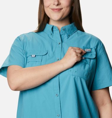 columbia women's bahama short sleeve shirt