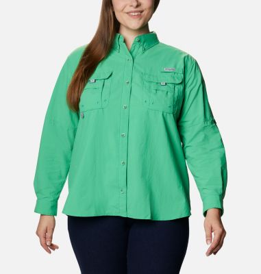 columbia women's pfg bahama ii long sleeve breathable fishing shirt