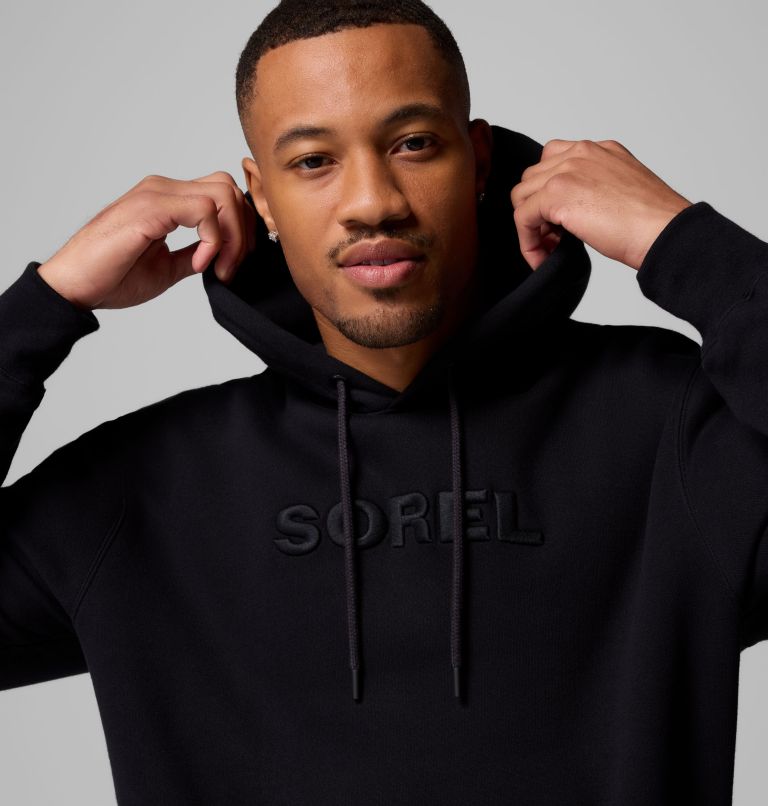 Unisex SOREL® Embroidered Hoodie, Color: Black, Black, image 4