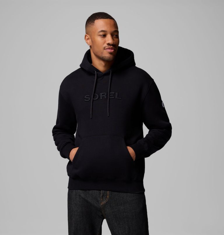Unisex SOREL® Embroidered Hoodie, Color: Black, Black, image 1