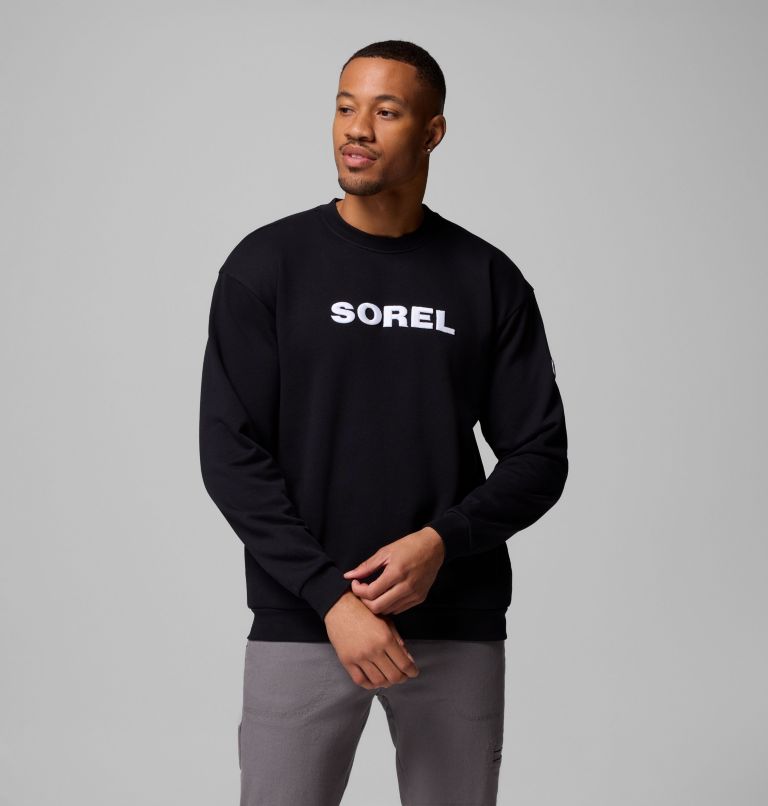 Unisex SOREL® Embroidered Crewneck Sweater, Color: Black, White, image 9