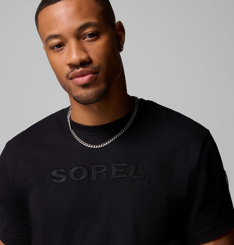 Unisex SOREL® Embroidered T-Shirt, Color: Black, Black, image 4