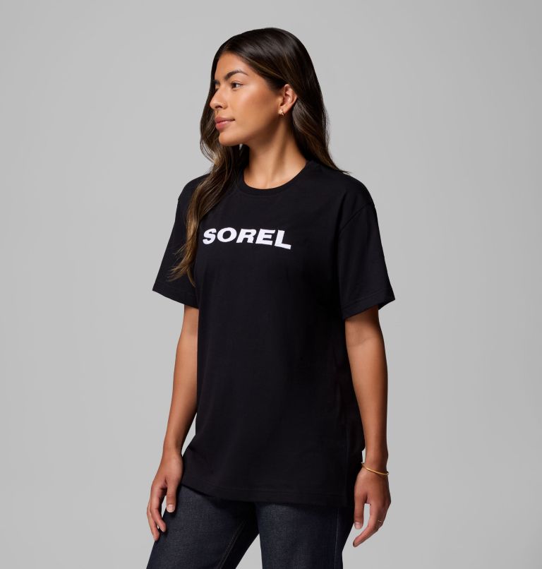 Unisex SOREL® Embroidered T-Shirt, Color: Black, White, image 12