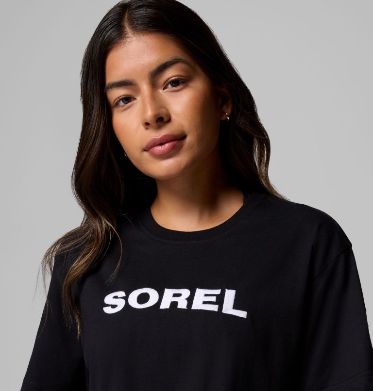 Unisex SOREL® Embroidered T-Shirt, Color: Black, White, image 13