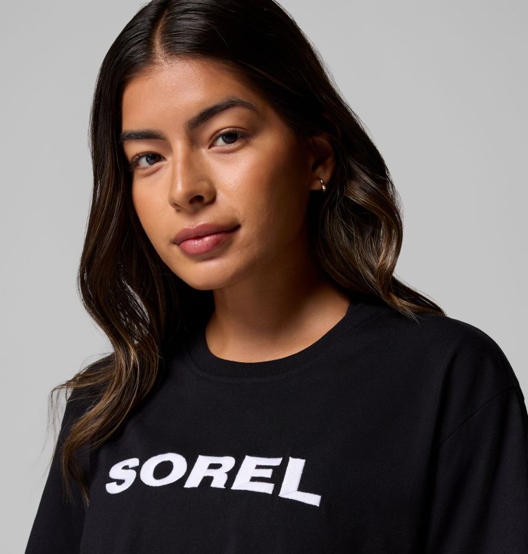 Unisex SOREL® Embroidered T-Shirt, Color: Black, White, image 14