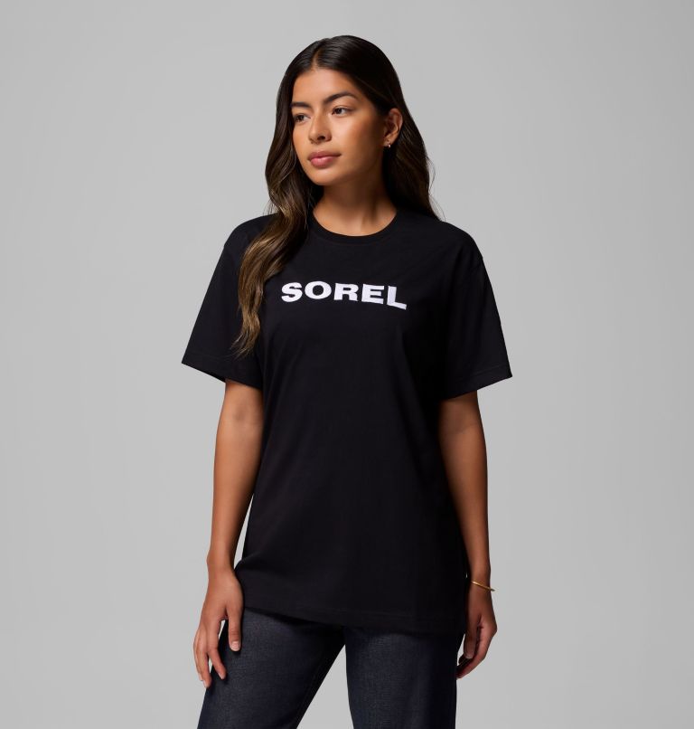 Unisex SOREL® Embroidered T-Shirt, Color: Black, White, image 16