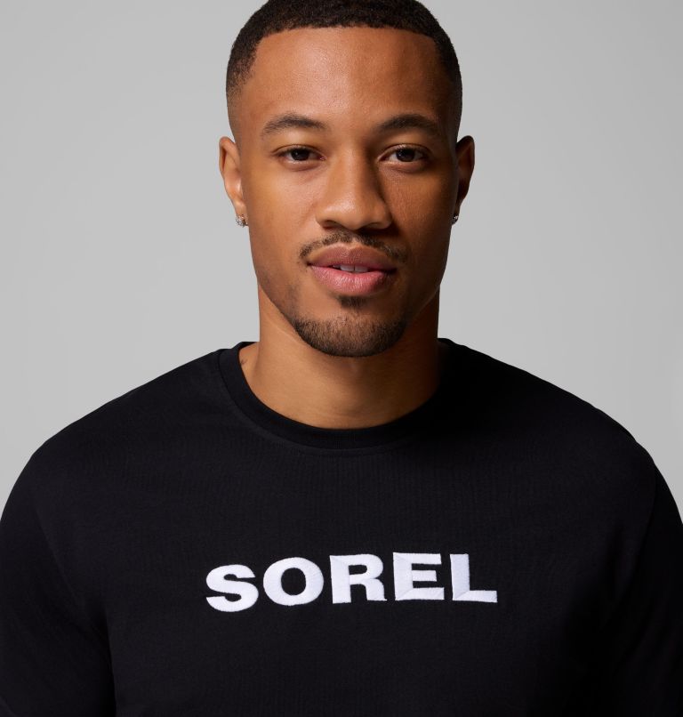 Unisex SOREL® Embroidered T-Shirt, Color: Black, White, image 6