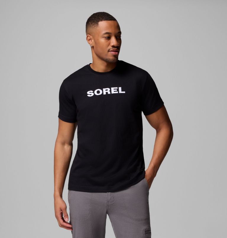Unisex SOREL® Embroidered T-Shirt, Color: Black, White, image 8
