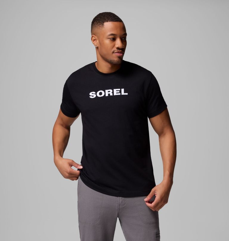Unisex SOREL® Embroidered T-Shirt, Color: Black, White, image 9