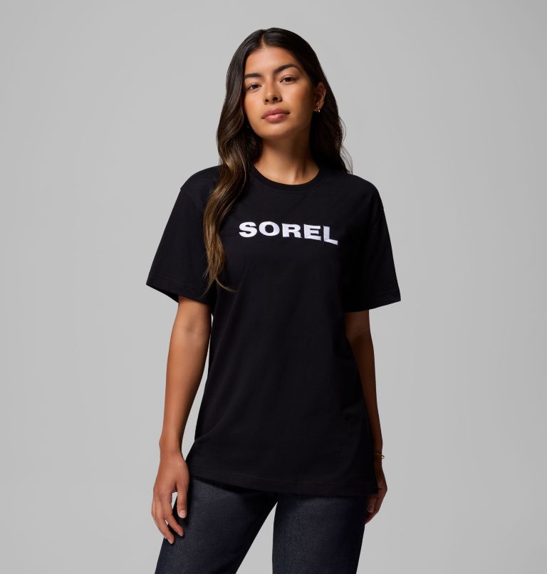 Unisex SOREL® Embroidered T-Shirt, Color: Black, White, image 11