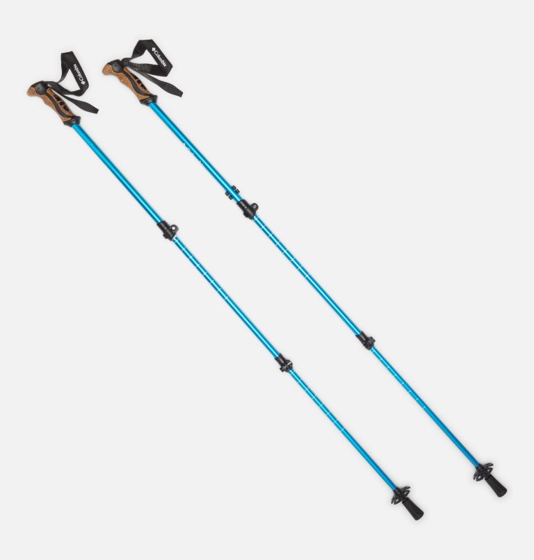 Aluminum 2 pc Trekking Poles | 432 | O/S, Color: Bright Indigo, image 1