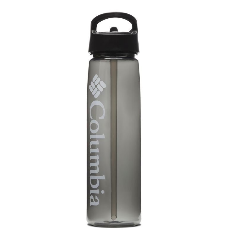 Botella con tapa con pajita y sin bisfenol A - 0,7 l, Color: Black, image 1