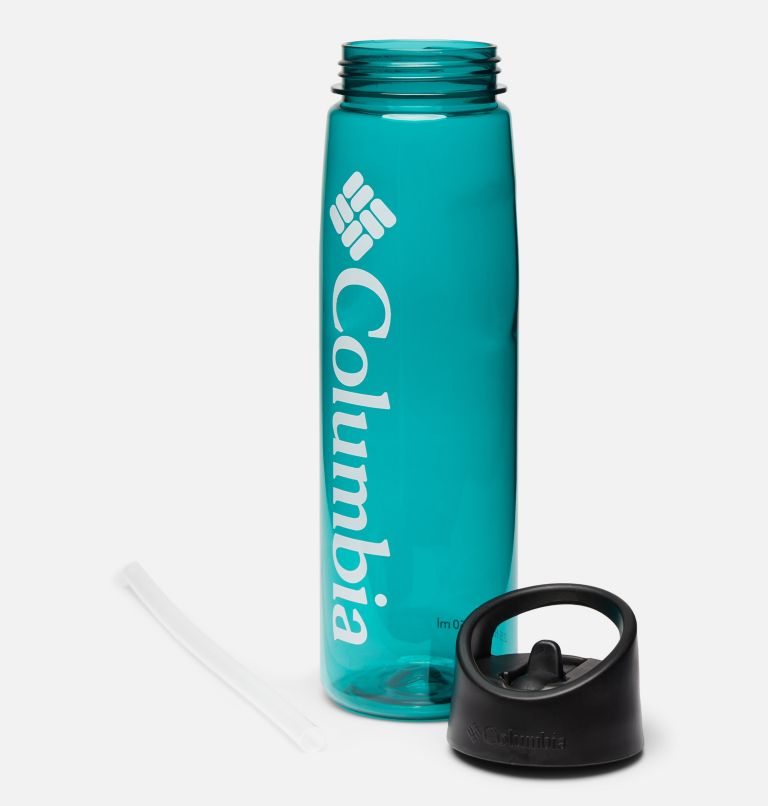 Tritan Bottle with Straw-Top Lid - 25 ounces, Color: Tropic Water, image 3