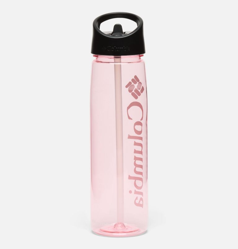 Tritan Bottle with Straw-Top Lid - 25 ounces, Color: Satin Pink, image 2