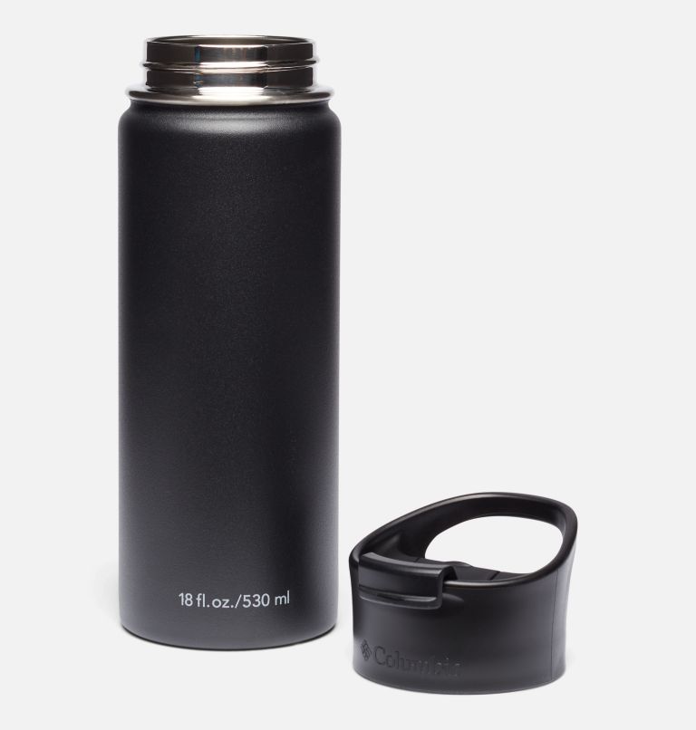 Doppelwandige Vakuumflasche mit Sip-Thru-Verschluss – 0,5 Liter, Color: Black, image 3