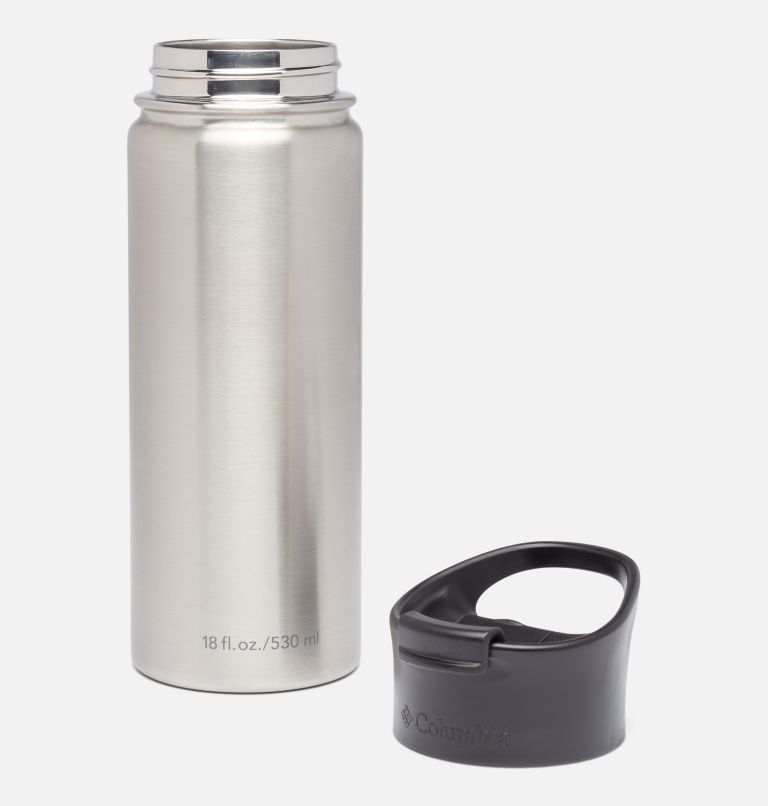 Thermos® Stainless Steel Water Bottle with Push Button Flip Top Lid, 530-mL