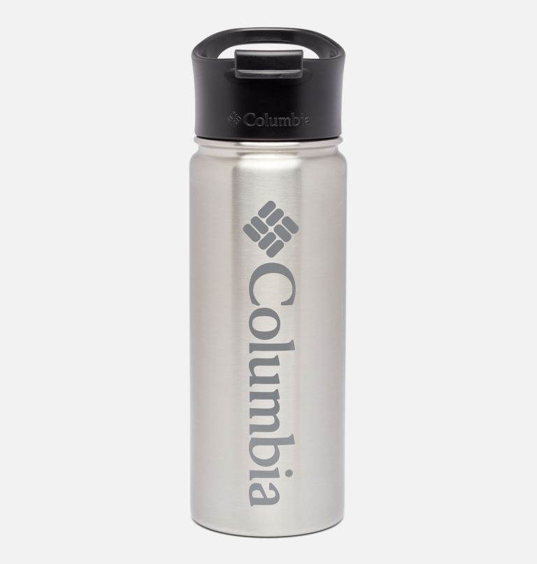 Doppelwandige Vakuumflasche mit Sip-Thru-Verschluss – 0,5 Liter, Color: Grey, image 1