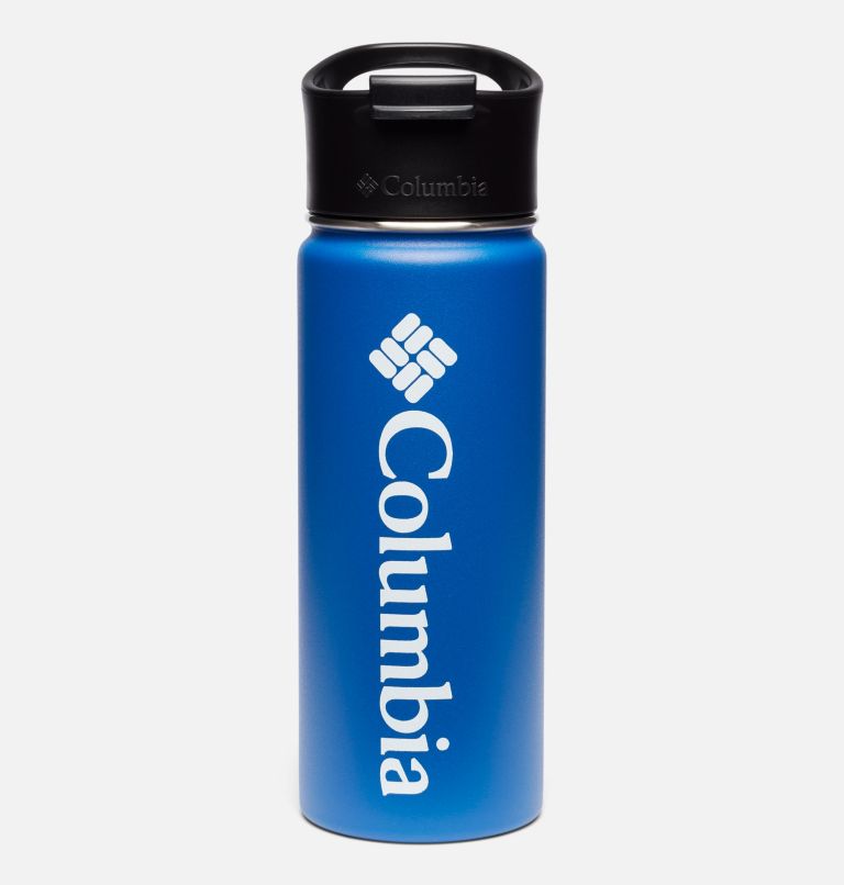 Thumbnail: Doppelwandige Vakuumflasche mit Sip-Thru-Verschluss – 0,5 Liter, Color: Azul, image 1