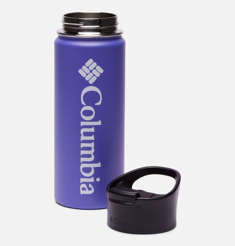 Stainless Steel Double-Wall Vacuum Bottle - 18 oz, Color: Purple Lotus, image 3