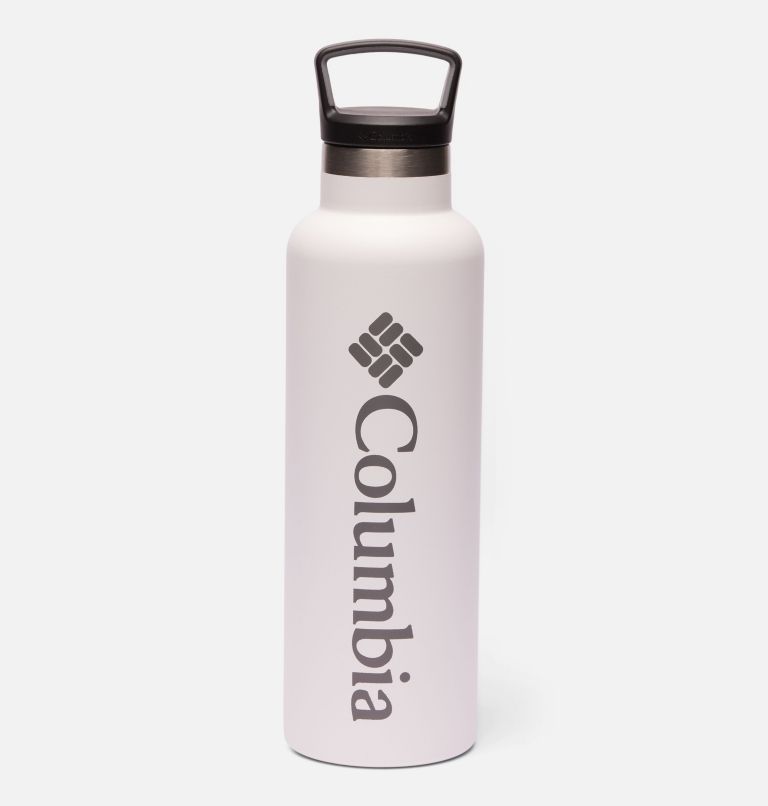 Double-Wall Vacuum Bottle with Screw-On Top - 21oz | 100 | O/S, Color: White, image 1