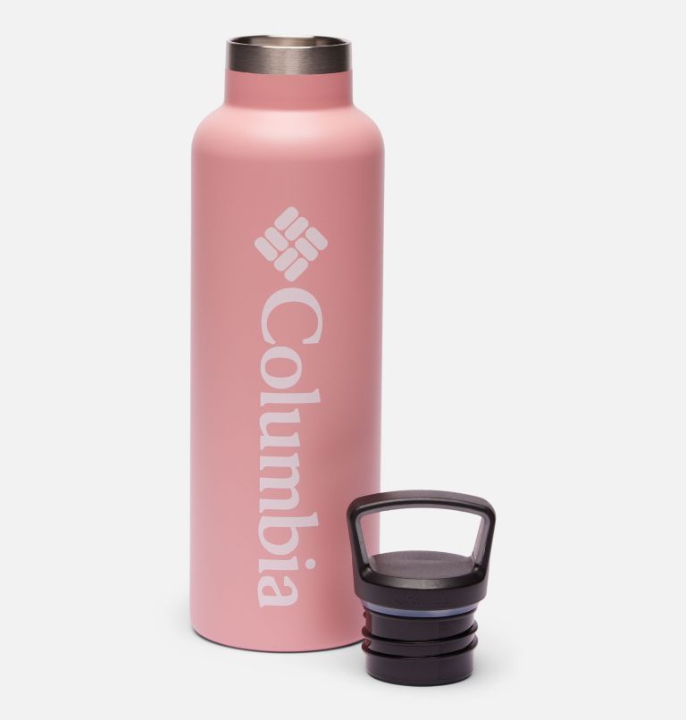 21oz Stainless Steel Double Wall Vacuum Bottle | 680 | O/S, Color: Salmon Rose, image 2