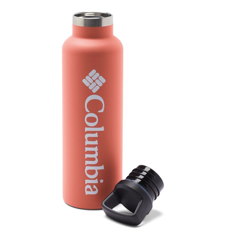 Thumbnail: Double-Wall Vacuum Bottle with Screw-On Top - 21oz | 853 | O/S, Color: Melonade, image 2