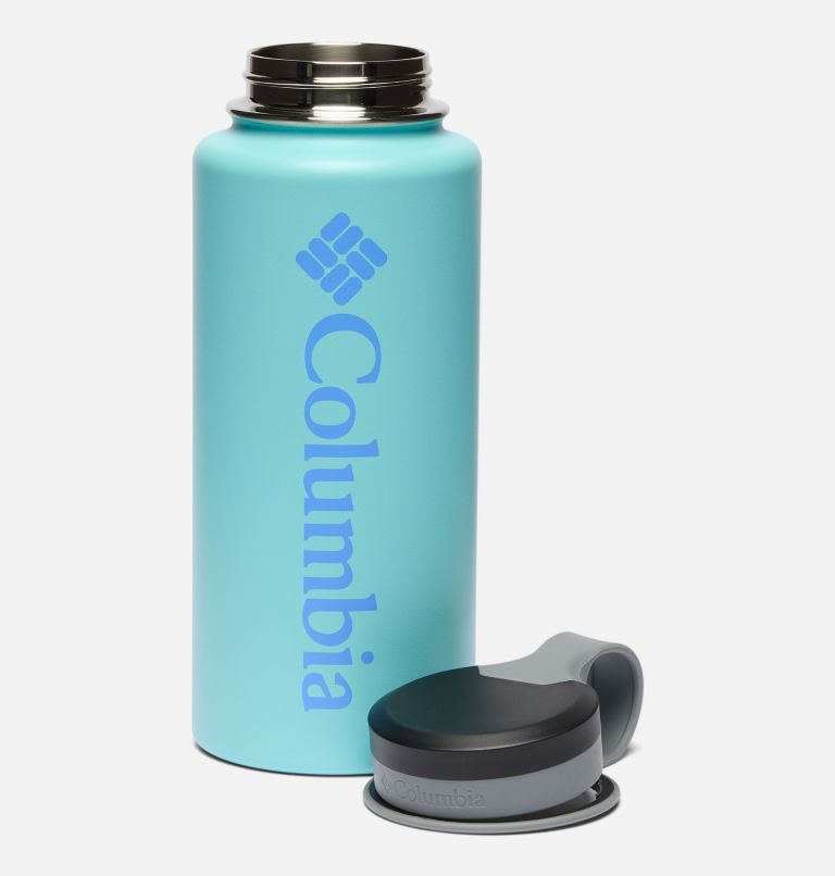 Double-Wall Outdoor Vacuum Bottle - 32 oz, Color: Aquamarine, image 3